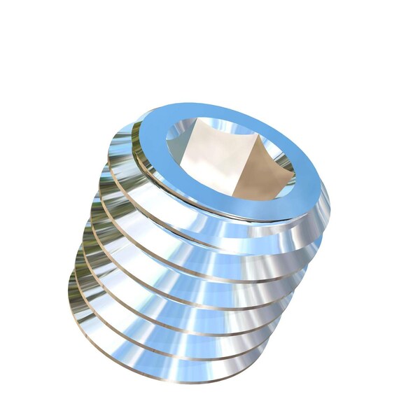 Allied Titanium M8-1.25 Pitch X 8mm Set Screw, Socket Drive with Cup Point, Grade 2 (CP) 0001797 - main